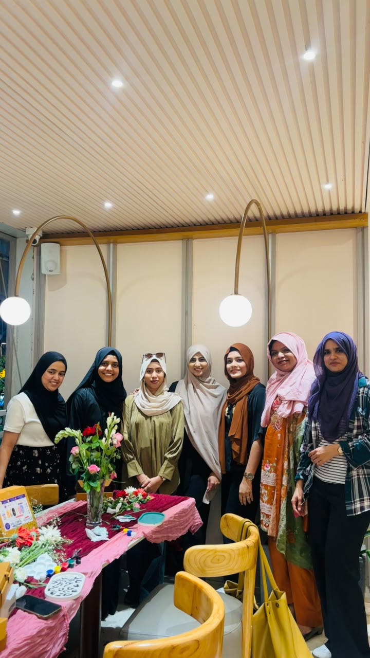 Floral workshop group